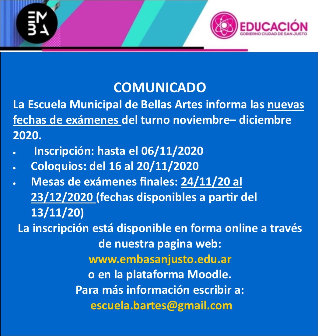 Información importante